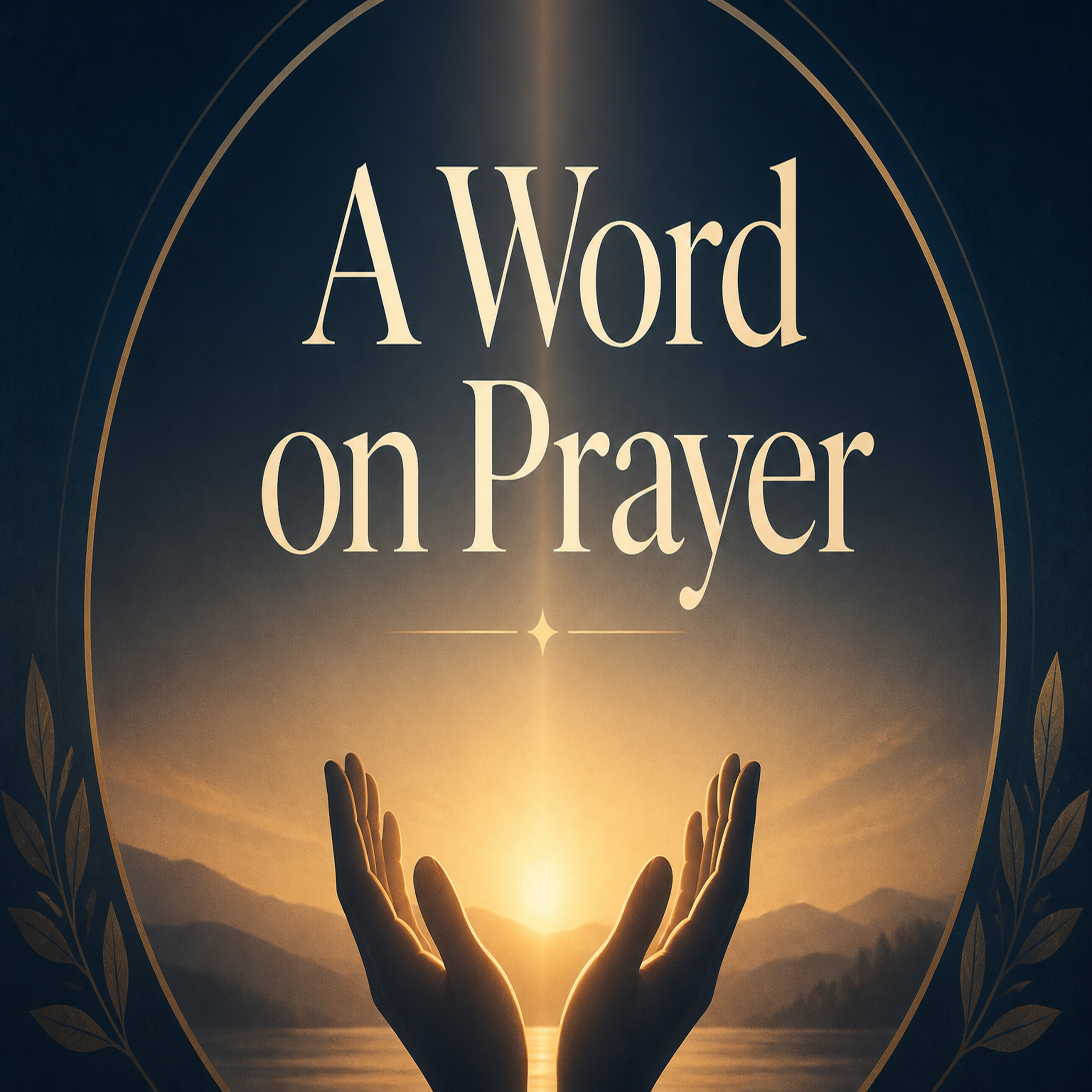 A Word on Prayer cover art